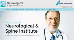 Desktop Screenshot of neurologicalinstitute.com