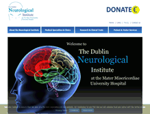 Tablet Screenshot of neurologicalinstitute.ie